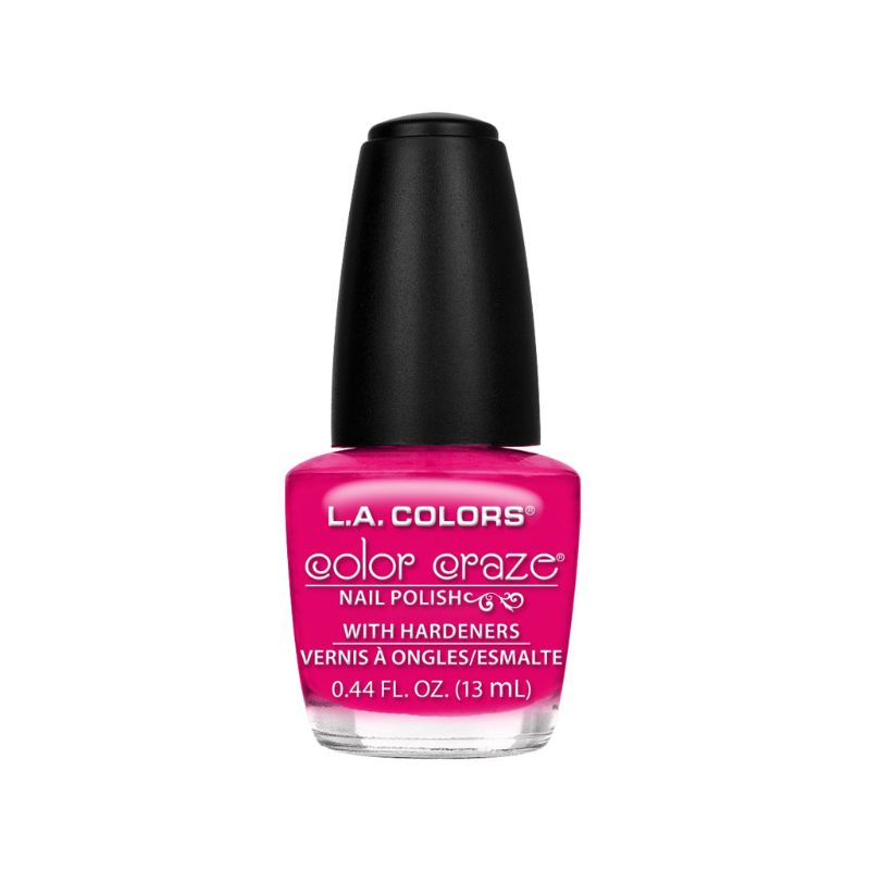 Vibrant LA Colors Color Craze - Staycation nail polish collection with sunny hues for cheerful manicures and nail art.