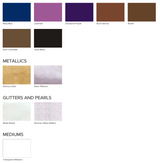 Soft, durable fabric paint in Grey Sky shade, perfect for various materials; stays vibrant and washing machine safe.