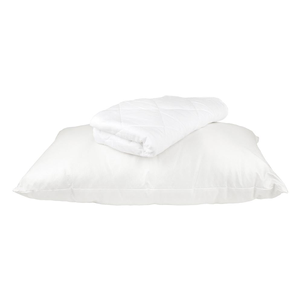 Luxurious quilted pillow protector by Bambury, featuring an envelope closure and soft cotton cover for enhanced comfort and durability.