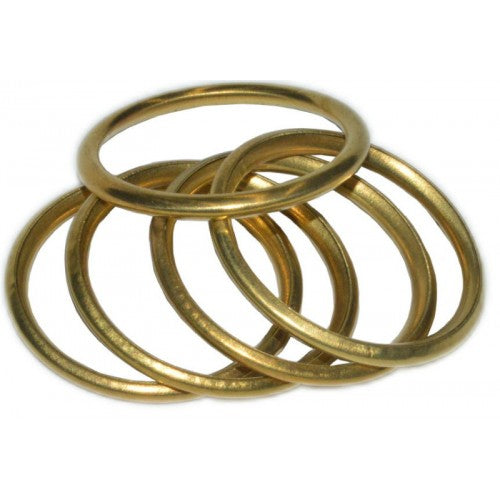 Curtain Rings Hipkiss - Brass (200) No. 518 - 28mm
