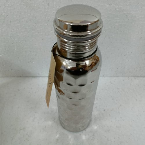 Bottle - Ayurveda Copper Antique Silver Finish (750ml)