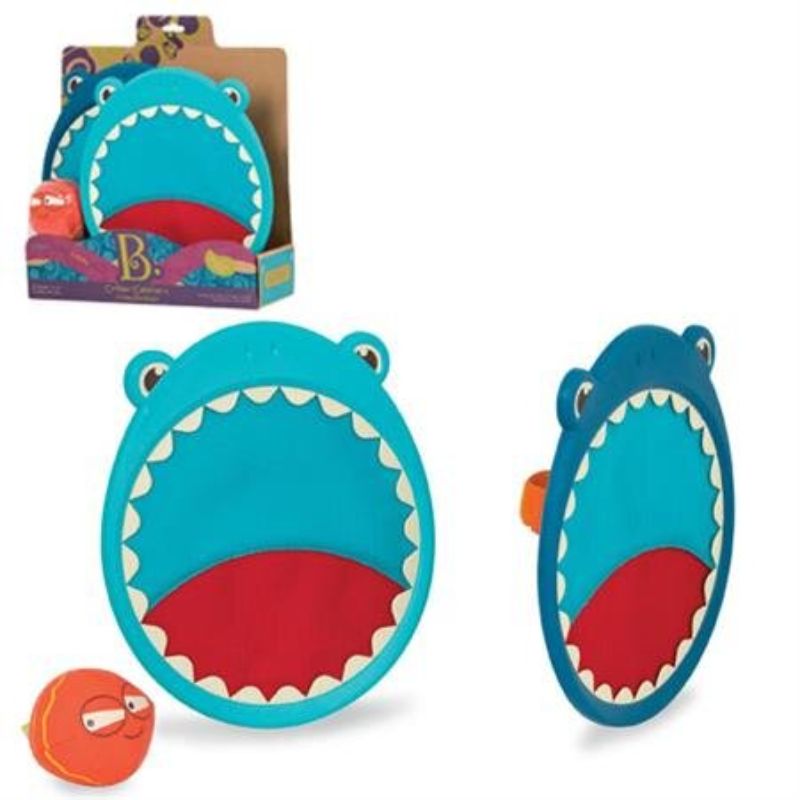 B. Shark Velcro Ball Catcher featuring shark mitts and fish ball, perfect for enhancing kids' hand-eye coordination.