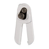 Culinare Magican Can Opener in white, featuring a stainless steel mechanism for easy, hygienic can opening.