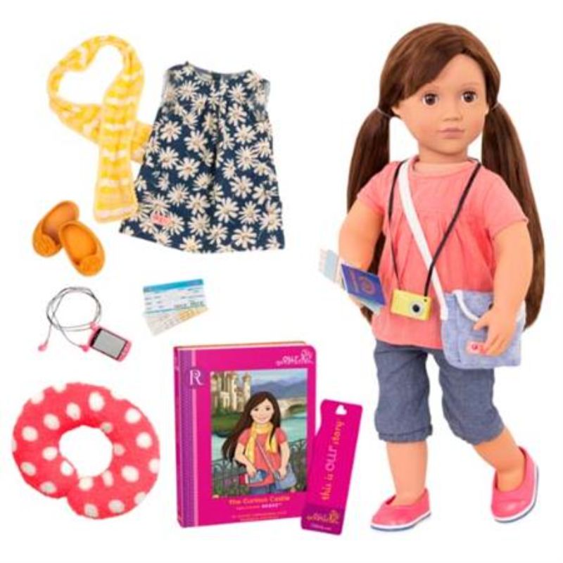 Our Generation Deluxe Travel Doll - Reese (18")