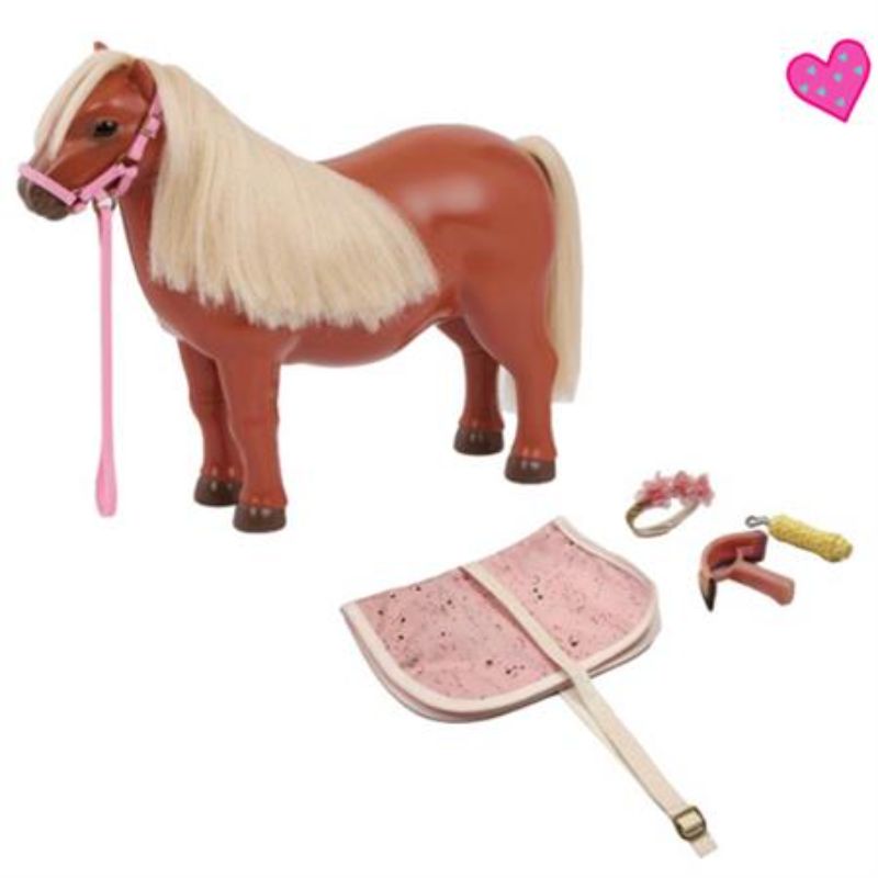 Our Generation Accessory Set - Horse 20" Shetland Pony w/ Accessories