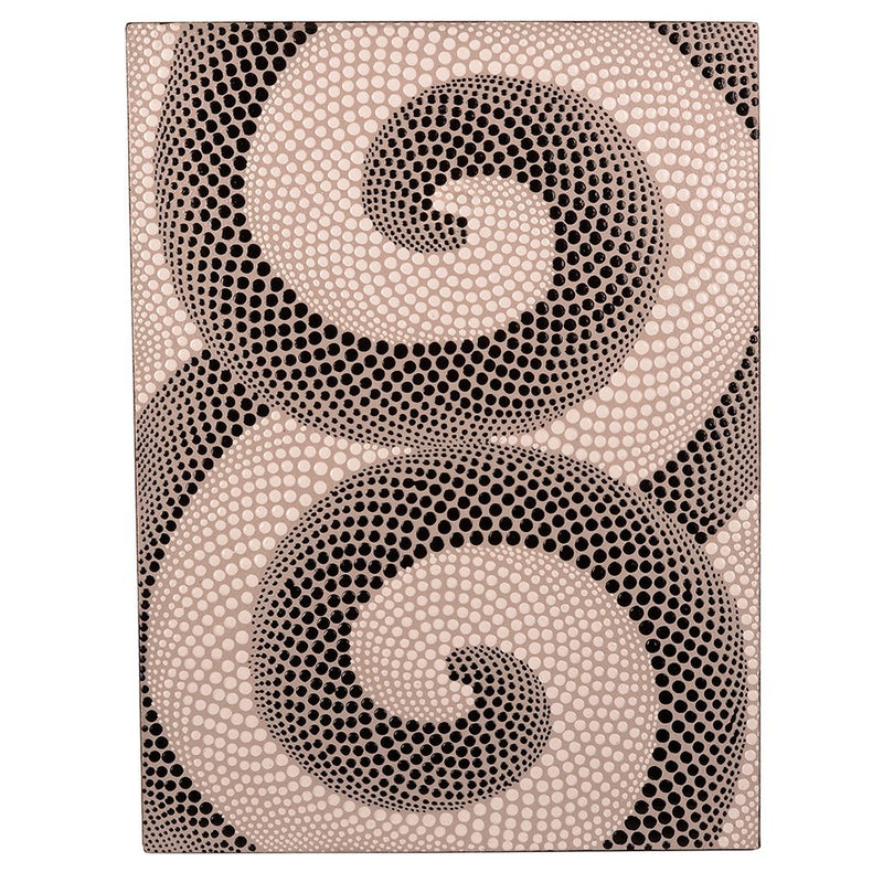 Canvas Black & White Koru Wall Art