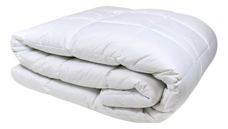 Duvet Inner Queen 210x210cm with hypoallergenic microfibre fill for comfort, warmth, and breathable luxury.