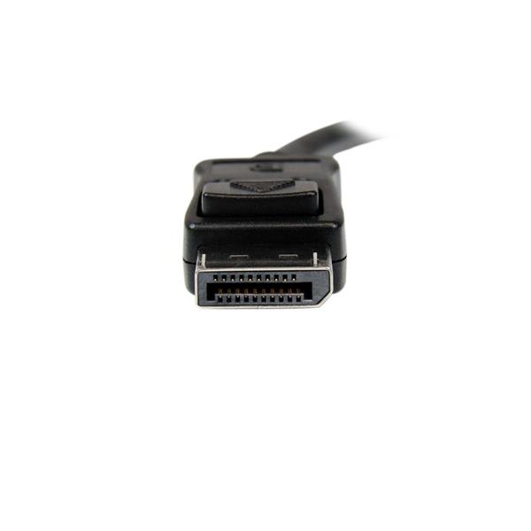 10m Active DisplayPort Cable with signal booster, supports WQXGA, 10.8 Gbps bandwidth, ideal for high-resolution connections.