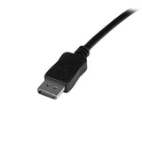 15m Active DisplayPort cable with built-in signal booster, supporting WQXGA resolution and 10.8 Gbps bandwidth for seamless connections.