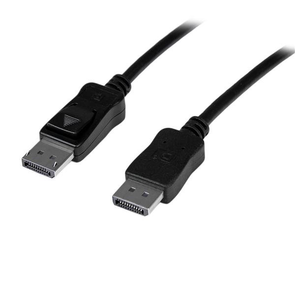 10m Active DisplayPort cable with built-in signal booster, supports resolutions up to WQXGA, ideal for seamless device connectivity.