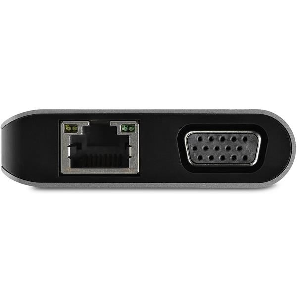 USB C Multiport Adapter - 4K HDMI / VGA Mini Dock - 3x USB, SD