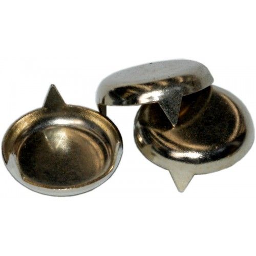 Nickel-plated 1" silent domes, perfect for enhancing home decor and DIY projects with durability and elegance.