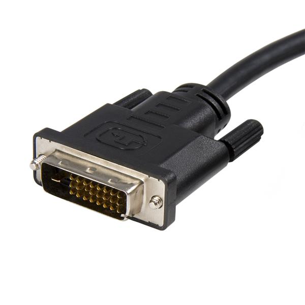 DisplayPort to DVI cable (10ft) connects DVI displays to DisplayPort sources, supporting 1920x1200 and 1080p resolutions.