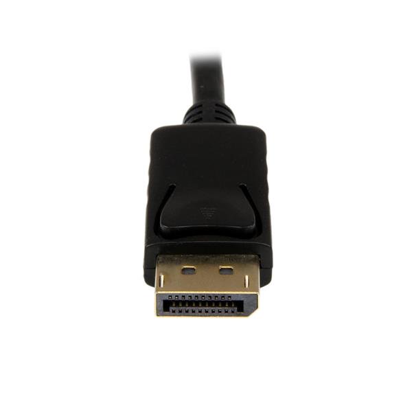 6ft DisplayPort to DVI converter cable enabling high-quality video connection to DVI monitors, supporting resolutions up to 1920x1200.