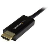 3 ft DisplayPort to HDMI Converter Cable delivering 4K Ultra HD video for connecting devices to TVs and projectors.