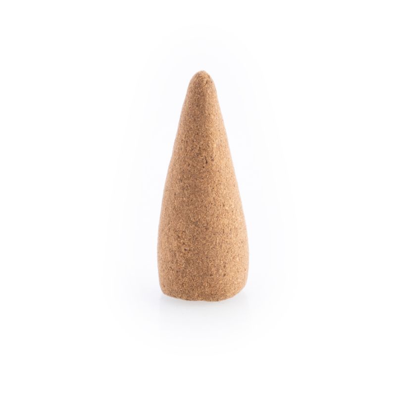 Backflow incense cones in a love spell scent, designed for aromatherapy and meditation with a cascading smoke effect.