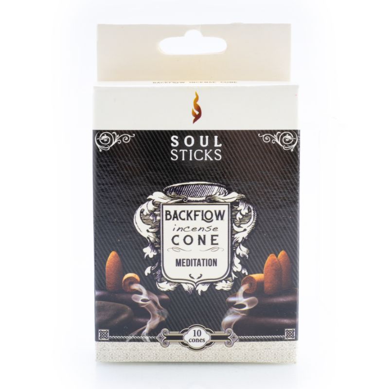 Backflow Incense Cone - Soul Sticks Meditation (12 Packs)