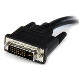 8-inch DVI-I Male to VGA Female adapter for seamless video connectivity between DVI and VGA devices.