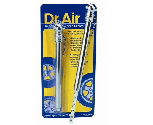 Dr Air Pencil Tyre Gauge - 50PSI