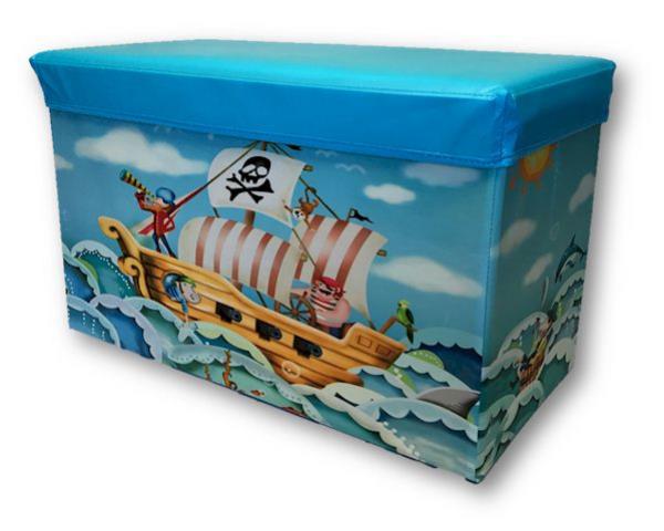 Toy Storage Box Pirate - 60cm