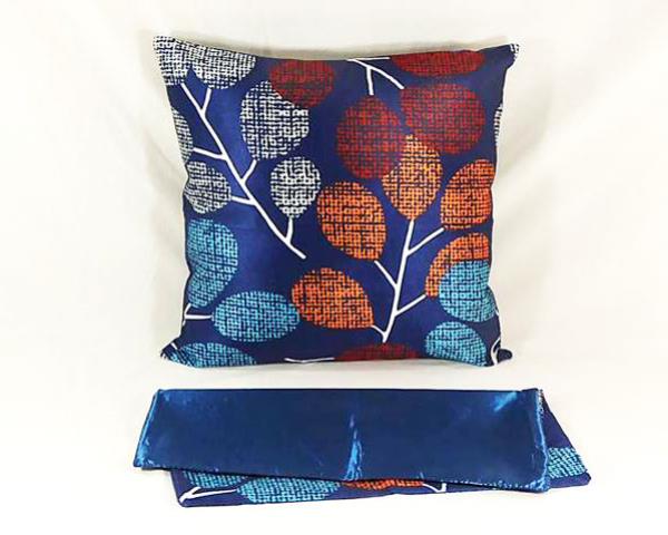 Teal Forest Glen cushion cover, made from premium thick fabric, features a zip closure for easy washing and stylish decor enhancement.