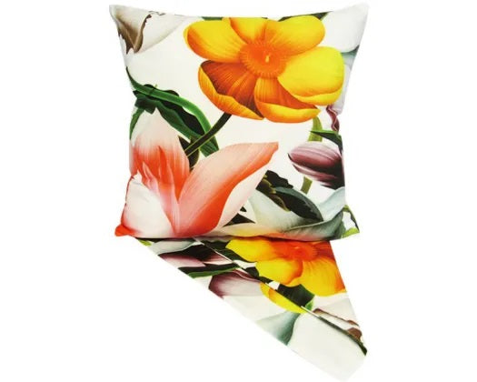 Luxurious velvet cushion cover in rich texture, 44cm x 44cm, features easy-access zip for effortless washing.