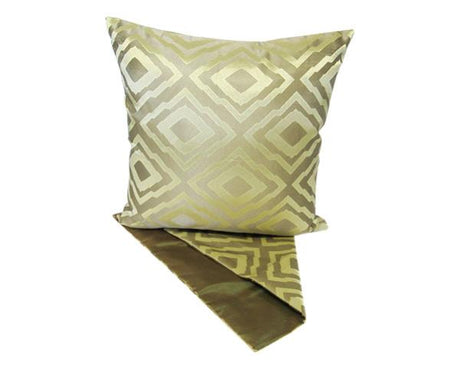 Luxurious 44cm gold diamond mosaic cushion cover, perfect for adding elegance and style to any living space.