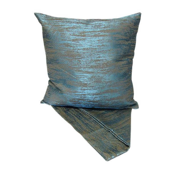 Misty Blue Cushion Cover featuring premium thick fabric, easy-access zipper, perfect for stylish home decor upgrades.