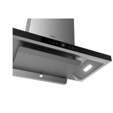 Midea E88 T-Shape Rangehood with steam cleaning, high suction, LED lights, and touch control for a stylish kitchen.