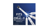 Oral-B EB20CH-2 toothbrush heads with charcoal bristles for superior plaque removal and healthier gums, fitting most Oral-B handles.