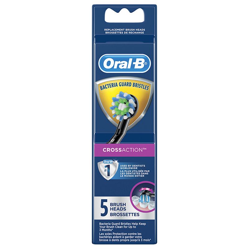 Replacement Toothbrush Heads - Oral-B CROSS ACTION (5pk)