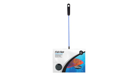 20cm Seachem aquatic fish net with fine mesh for gentle handling of fish, perfect for all aquarium maintenance tasks.