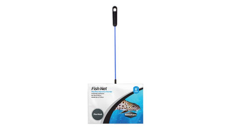 Seachem Fine Mesh Aquatic Fish Net (20cm) for gentle handling of fish and plants in freshwater and saltwater aquariums.