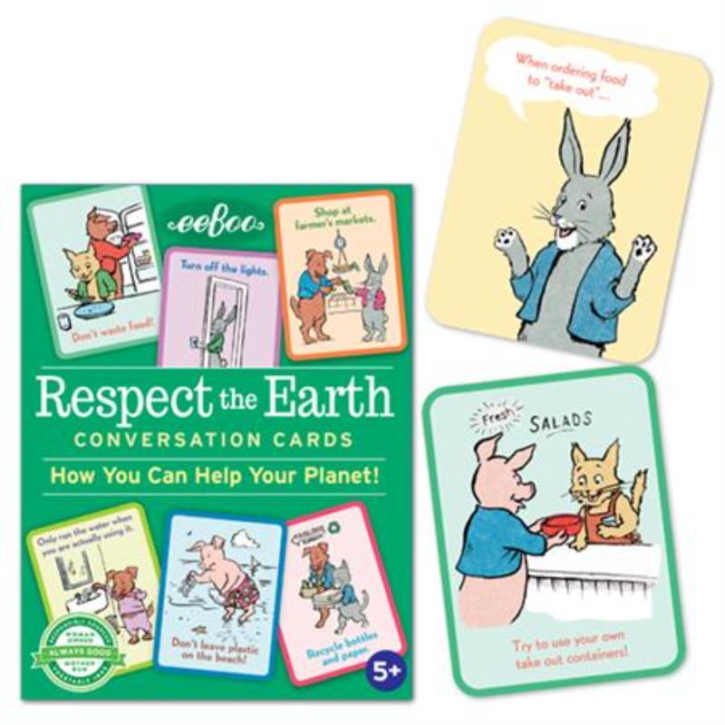 Flashcards - eeBoo Respect The Earth