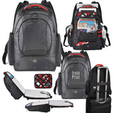 Stylish and durable Padded Vapor Laptop Bag Backpack with TSA-friendly compartment for laptops up to 15.6 inches.