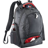 Stylish Padded Vapor Laptop Bag Backpack with TSA-friendly compartment, spacious storage, and comfortable padded straps.