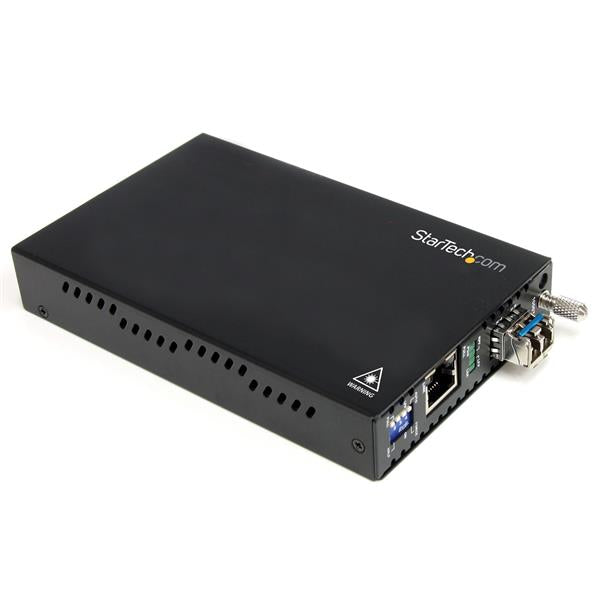 Gigabit Fiber Media Converter for seamless 1000Mbps data transfer over multimode fiber up to 550m, ideal for robust networking.