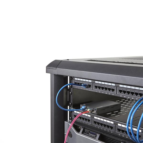 Gigabit Ethernet Copper-to-Fiber Media Converter - SM LC - 20 km