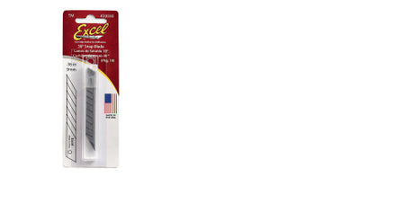 High-quality 9mm snap-off blades for precision cutting, ideal for hobbyists and DIY projects, pack of 10.