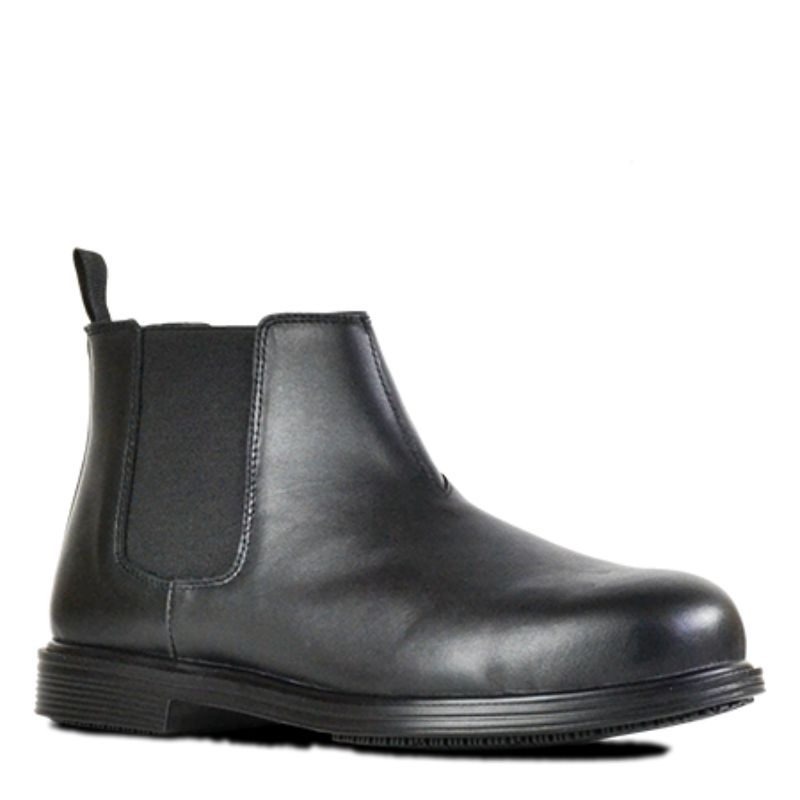 Slip On Boot - Bata Elevate Slip Resistant Black (UK 10)