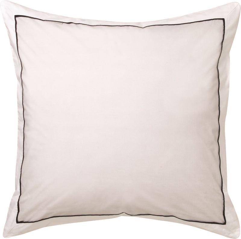 European Pillowcase - Logan And Mason Essex Stone (65cm)