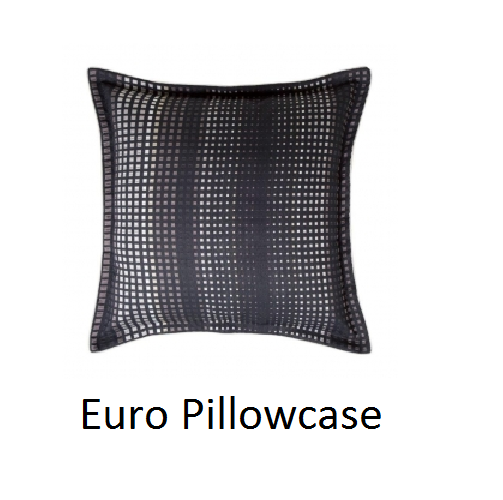 European Pillowcase - Benson Navy - Logan & Mason