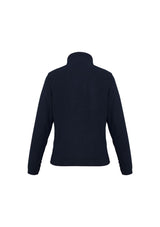 Ladies Trinity 1/2 Zip Pullover in Navy, size 2XL, made from lightweight micro fleece with concealed pockets and contemporary style.