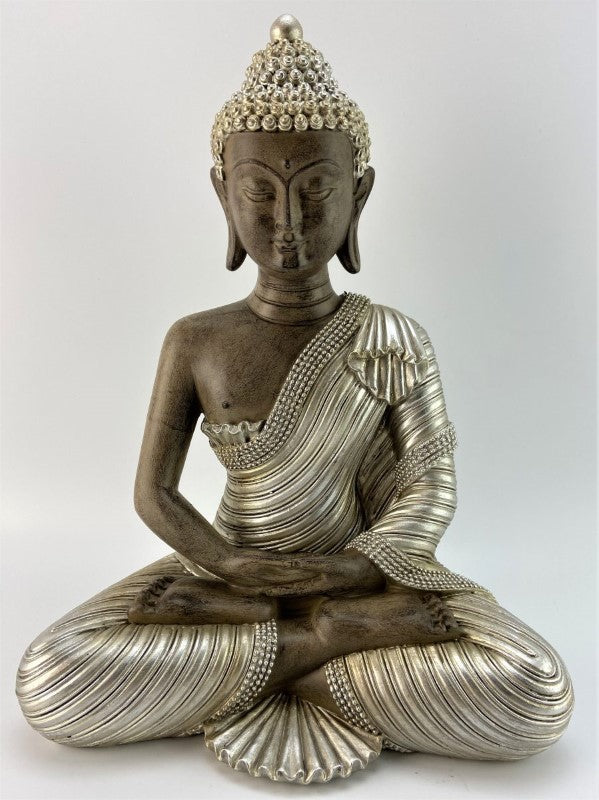 Ornament - Meditating Buddha Statue (24.5cm)