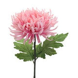 Elegant 73cm pink artificial chrysanthemum, perfect for home decor and floral arrangements, adding vibrant color effortlessly.
