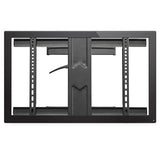 Full motion TV wall mount supporting displays up to 100", allows swivel, tilt, and extends 31.7" for optimal viewing angles.