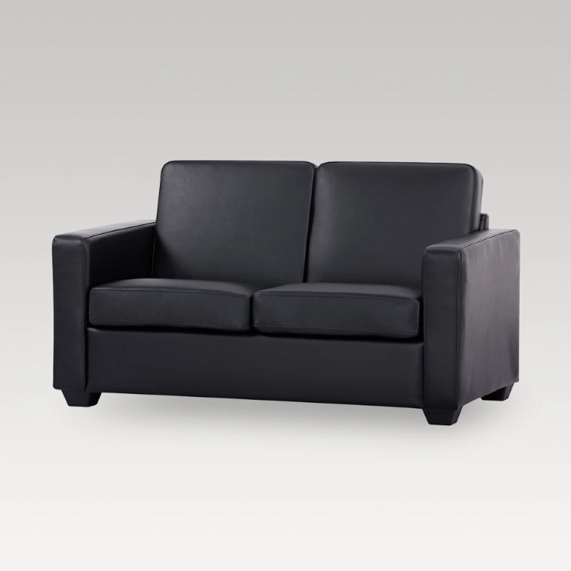 PU Sofa - Makers Gregor 2 Seater (Black)