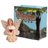A colorful set of 24 mini gemstone fairies in elegant gift bags, perfect for gifts or party favors.