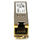 Gigabit RJ45 Copper SFP Transceiver Module for Cisco, 1 Gbps over 100m with hot-swappable design for easy network upgrades.