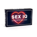 "Colorful box of the Sex IQ Test by Gift Republic, a fun game to explore sexual knowledge and intimacy with friends or partners."